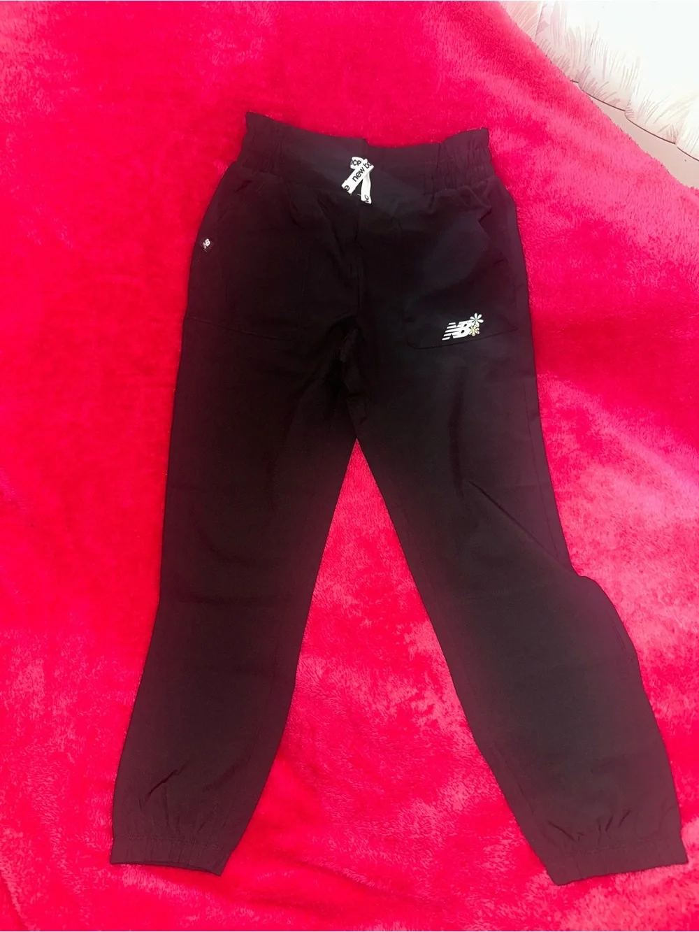 New Balance Black Hooded Kids Jacket With Matching Pants